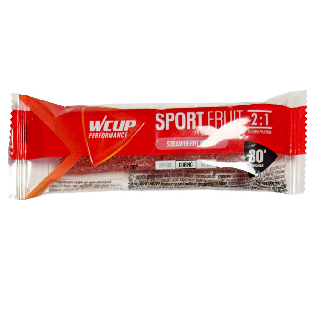 NEW - Wcup Sport Fruit Fraise (38g)